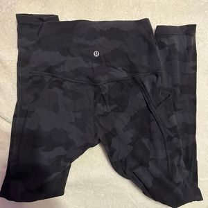 lululemon camo align leggings